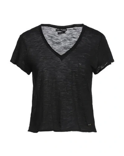 Tom Ford Woman T-shirt Black Size 4 Cotton, Polyester