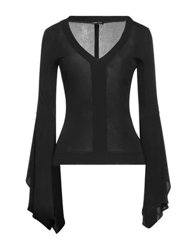 Tom Ford Woman T-shirt Black Size 00 Viscose