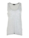Tom Ford Woman Tank Top Grey Size 8 Cashmere In Gray