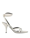 Tom Ford Woman Thong Sandal White Size 10 Bovine Leather