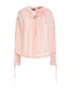 Tom Ford Woman Top Antique Rose Size 8 Silk, Viscose In Pink