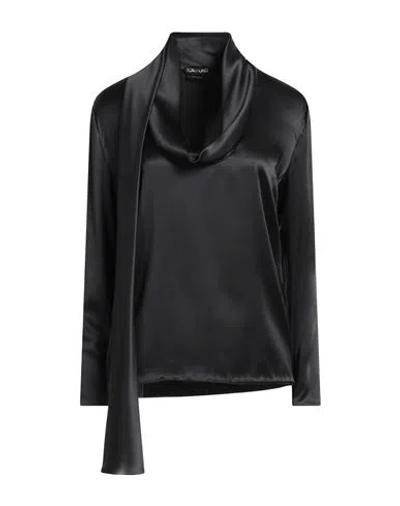Tom Ford Woman Top Black Size 0 Silk