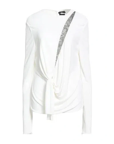 Tom Ford Woman Top White Size 10 Viscose