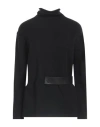 Tom Ford Woman Turtleneck Black Size M Cashmere, Lambskin