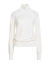 Tom Ford Woman Turtleneck Ivory Size L Virgin Wool In White