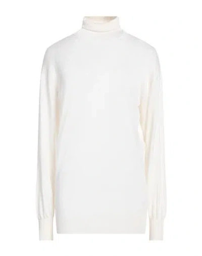 Tom Ford Cashmere And Silk Turtleneck Sweater In White