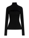 Tom Ford Woman Twin Set Black Size L Virgin Wool, Polyamide In Black