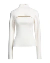Tom Ford Cut-out Virgin Wool-blend Jumper In White