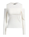 Tom Ford Woman Twin Set Ivory Size L Wool In White