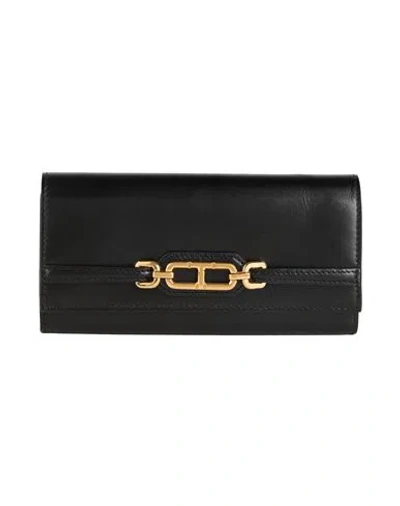 Tom Ford Woman Wallet Black Size - Calfskin