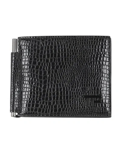 Tom Ford Woman Wallet Black Size - Leather