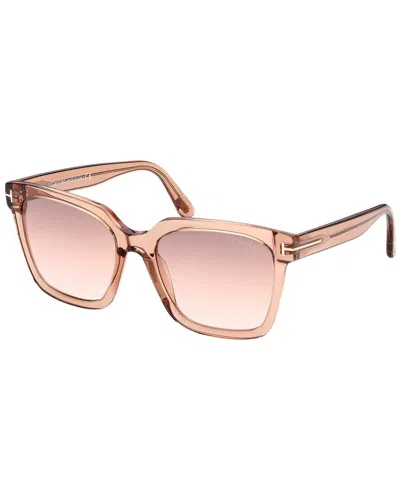 Tom Ford Women's 0952 55mm Sunglasses In Gold