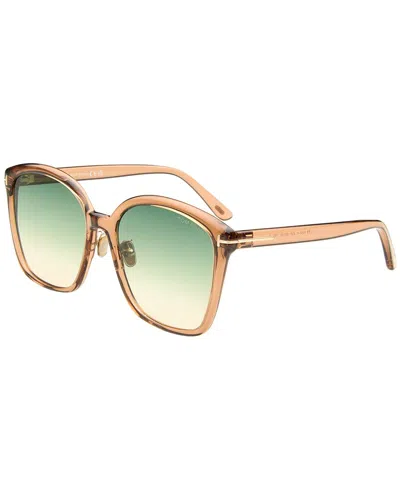 Tom Ford Women's 1054-k 59mm Sunglasses In Brown