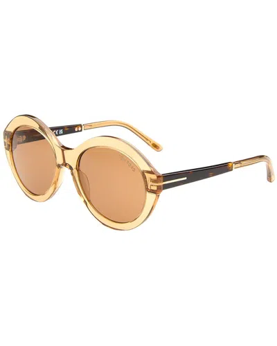 Tom Ford Women's 1088 55mm Sunglasses In Brown