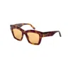 Tom Ford Women's 52mm Dark Brown Sunglasses Ft1191-53e-52