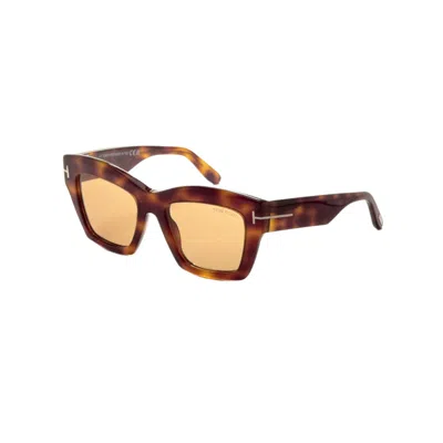 Tom Ford Women's 52mm Dark Brown Sunglasses Ft1191-53e-52
