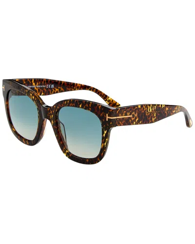Tom Ford Women's 52mm Polarized Sunglasses In Brown