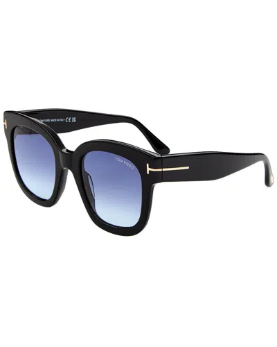 Tom Ford Women's 52mm Polarized Sunglasses In Black