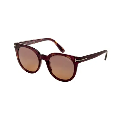 Tom Ford Women's 53mm Havana Sunglasses Ft1109-52h-53
