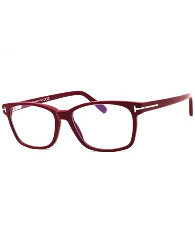 Tom Ford Women's 53mm Optical Frames In Burgundy