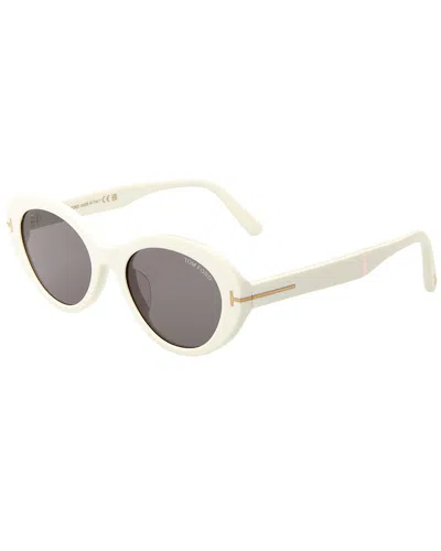 Tom Ford Women's 53mm Sunglasses In White