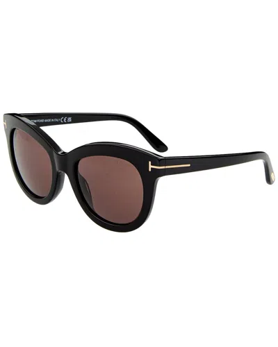 Tom Ford Women's 53mm Sunglasses In Black