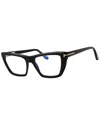 Tom Ford Rectangular Acetate Eyeglasses - Timeless Elegance For Women In Black