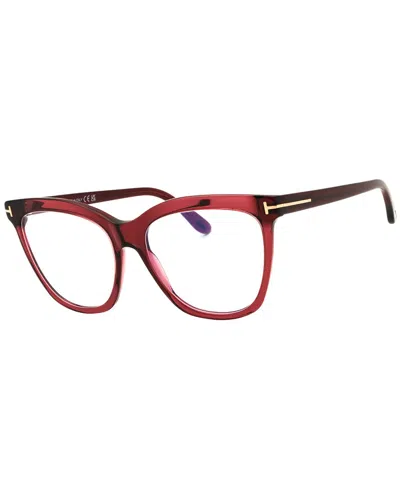 Tom Ford Women's 54mm Optical Frames In Red