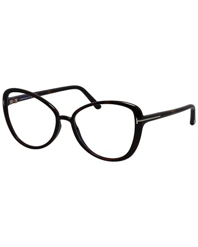 Tom Ford Women's 55052 55mm Optical Frames In Brown