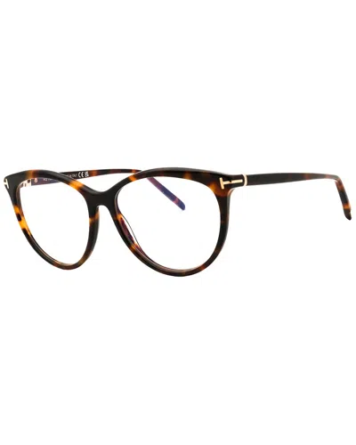 Tom Ford Women's 55mm Optical Frames In Brown