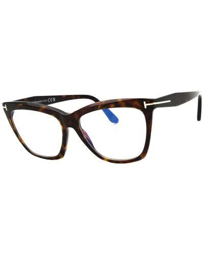 Tom Ford Women's 56mm Optical Frames In Brown