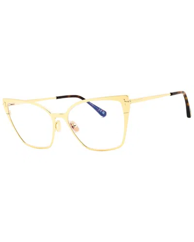 Tom Ford Women's 56mm Optical Frames In Gold