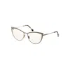 Tom Ford Women's 56mm Shiny Black Opticals Ft5877-b-025-56