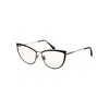 Tom Ford Women's 56mm Shiny Bordeaux Opticals Ft5877-b-069-56