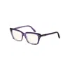 Tom Ford Women's 56mm Shiny Violet Opticals Ft5894-b-081-56