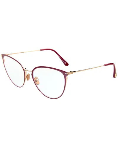 Tom Ford Women's 5840-b 56mm Optical Frames In Gold