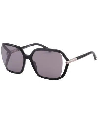 Tom Ford Women's 6001c 60mm Sunglasses In Black
