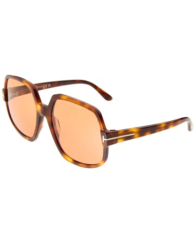 Tom Ford Women's 60mm Sunglasses In Brown