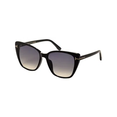 Tom Ford Women's 60mm Sunglasses Ft0973-k-01b-60 In Black