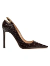 TOM FORD WOMEN'S ANGELINA 105MM LEATHER PUMPS