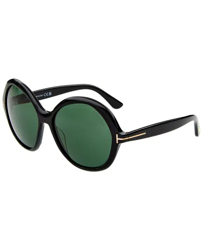 Tom Ford Women's Annabelle 60mm Sunglasses In Green