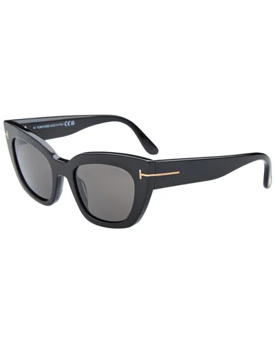 Tom Ford Women's Athena 53mm Sunglasses In Black