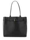 Tom Ford Black Audrey Medium Leather Tote Bag