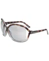 Tom Ford Women's Bettina 68mm Sunglasses In Gray