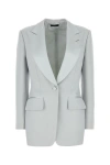 Tom Ford Lustrous Barathea Single-breasted Tuxedo Jacket In Multicolor