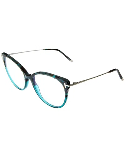 Tom Ford Women's Blue Light Block 54mm Optical Frames In Multi