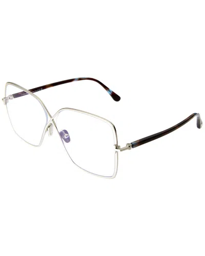 Tom Ford Women's Blue Light Block 59mm Optical Frames In Neutral