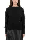 Tom Ford Black Cashmere Silk Sweaters In Black