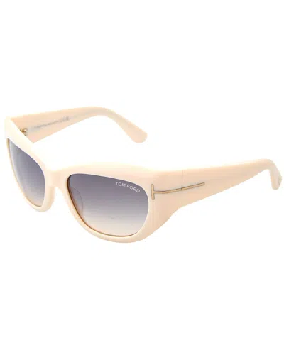 Tom Ford Women's Brianna 55mm Sunglasses In Neutral