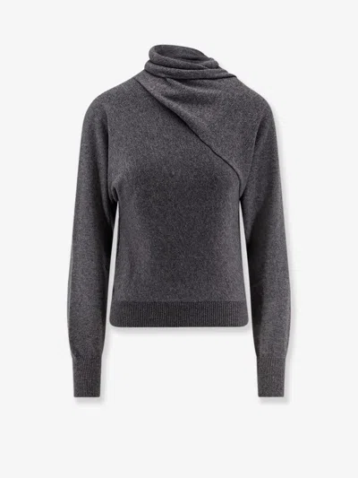 TOM FORD TOM FORD WOMEN CASHMERE AND COTTON TURTLENECK SWEATER